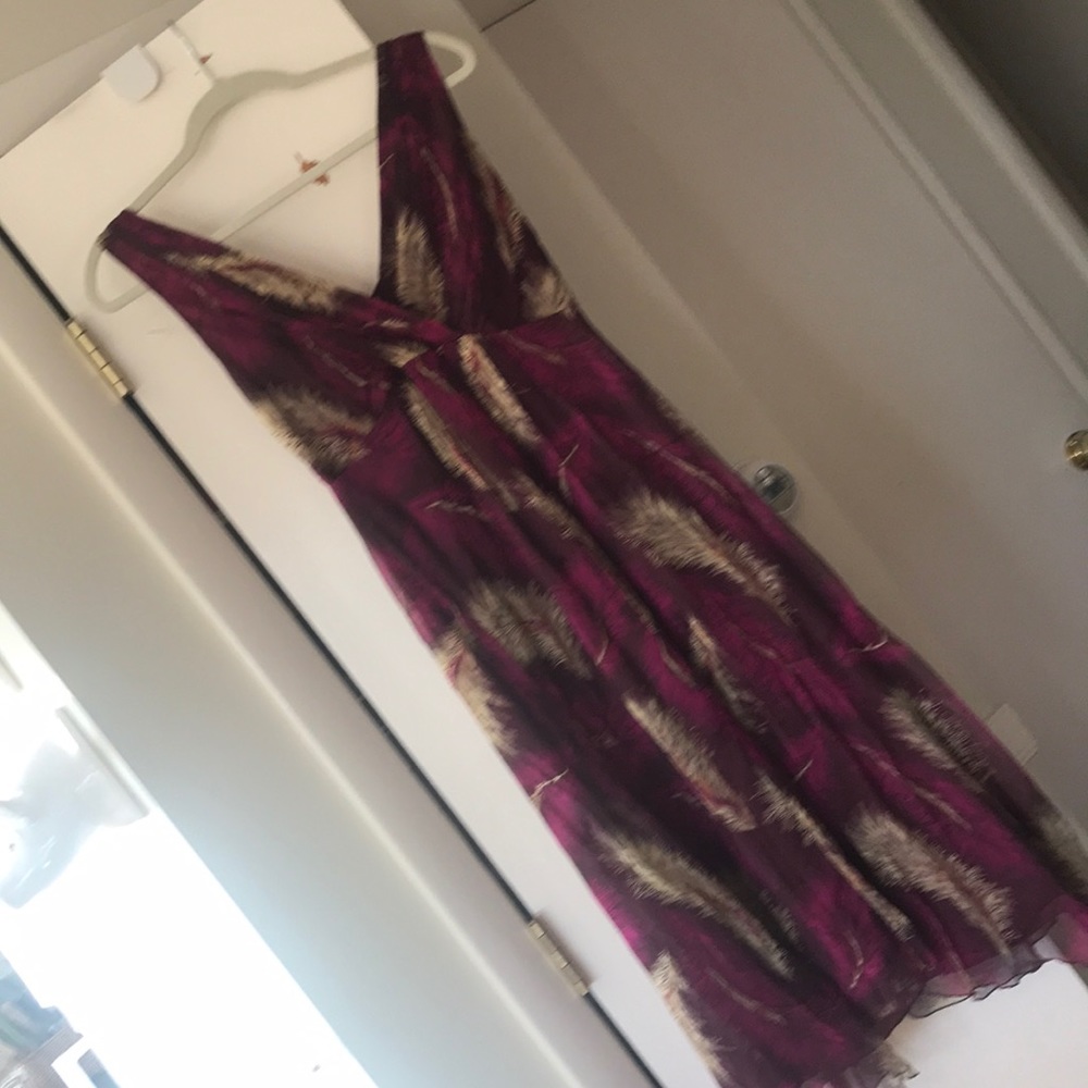 Feathered dress